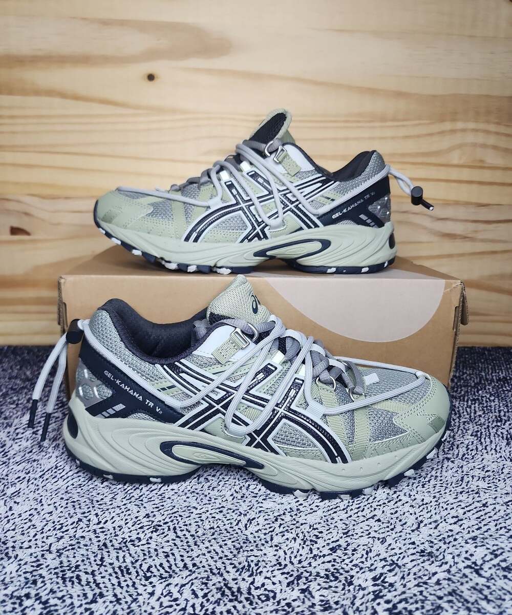 Asics Gel Kahana TR V2  (Lichen green/Graphite grey) Men Size 6.5